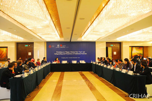 Workshop on “Happy Chinese New Year and Safeguarding and Promoting Traditional Festivals”