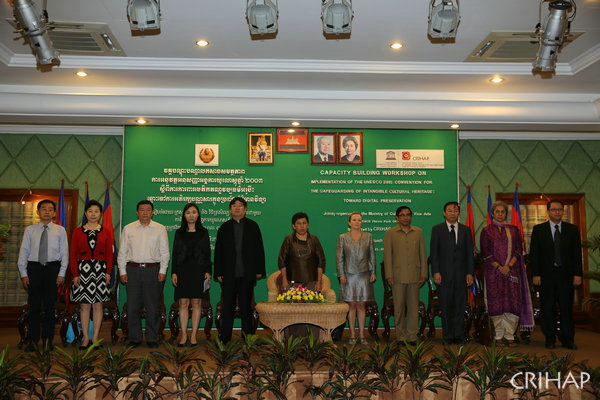 CRIHAP opens training program on digital preservation in Cambodia