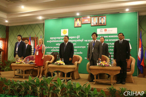 Workshop on the establishment of ICH safeguarding plan held in Cambodia