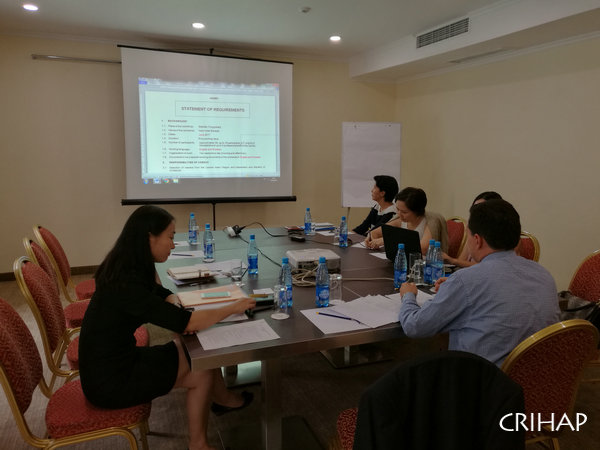 The Preparatory Coordinating Meeting of the 2017 Training-of-Trainers Workshop for Central Asian Countries held in Kyrgyzstan
