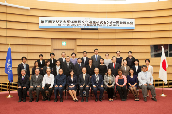 Fifth Governing Board Meeting of IRCI held in Osaka