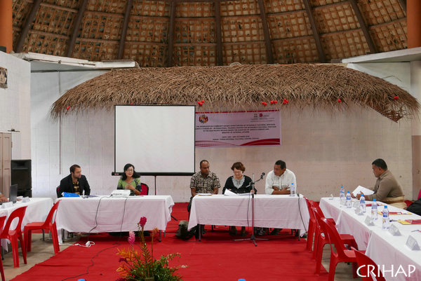 CRIHAP held Workshop on Community-based Inventorying of ICH in Tonga