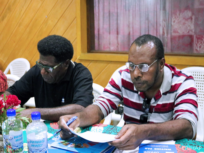 CRIHAP holds capacity building workshop on intangible cultural heritage in Vanuatu