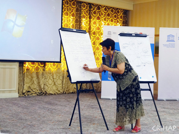 CRIHAP holds the second TOT workshop for the Intangible Cultural Heritage Facilitators in Kazakhstan