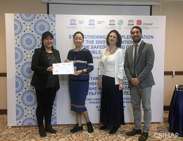 Training of Trainers Workshop for Central Asia held in Uzbekistan