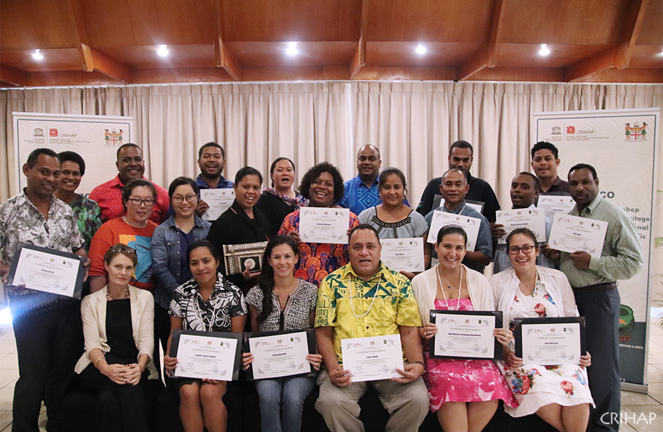 Workshop on ICH safeguarding plan and IARs development held in Fiji