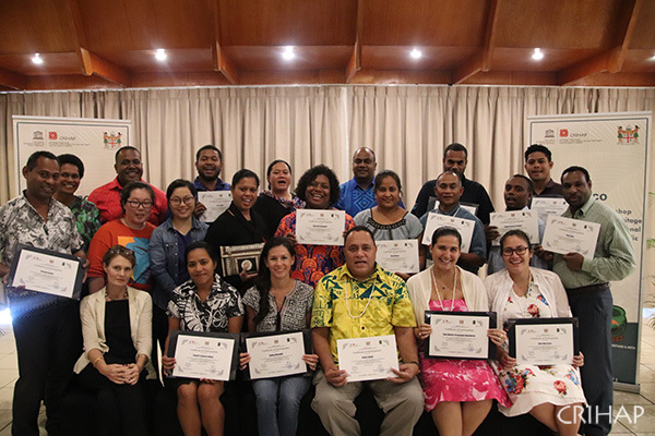 Workshop on ICH safeguarding plan and IARs development held in Fiji