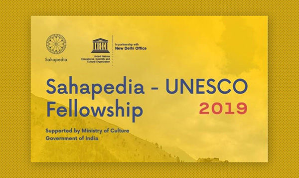 Call for Applications: Sahapedia-UNESCO Fellowship 2019
