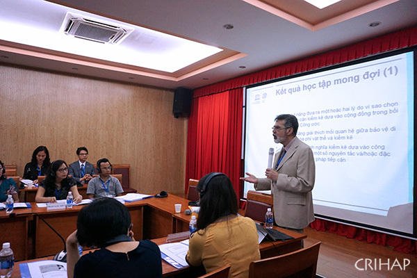 CRIHAP holds the Workshop on Community-based Inventorying of ICH in Vietnam