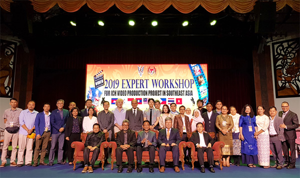 2019 Expert Workshop for ICH Video Production Project in Southeast Asia successfully held in Kuching, Malaysia