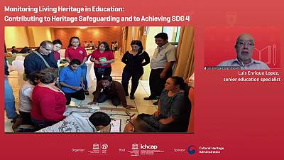 Take part in our webinar Tuesday 26 January to understand better the relationship between living heritage and education!