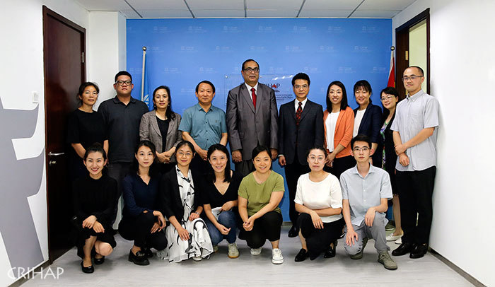 UNESCO Beijing Office Director visits CRIHAP