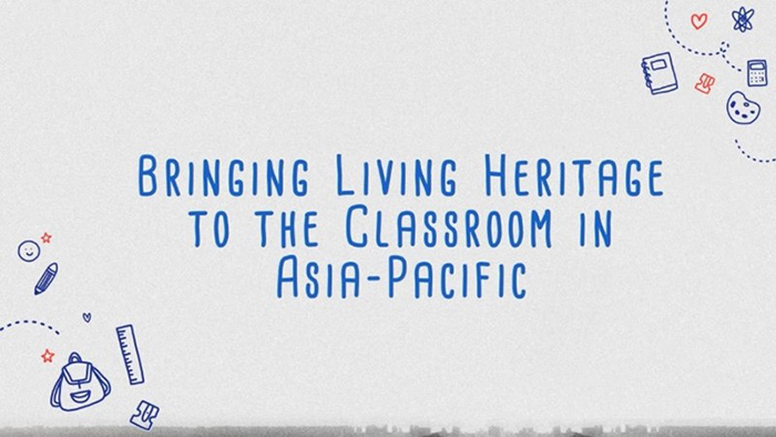 UNESCO organizes a side-event on living heritage and education in Asia-Pacific